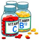 Vitamins - Vitamin Bottles