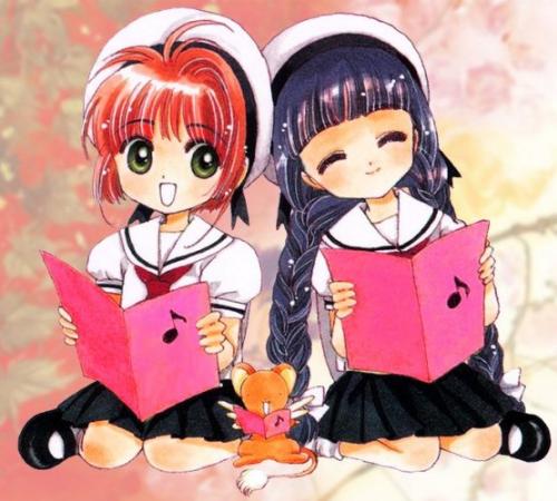 sakura & tomoyo - from cardcaptor sakura