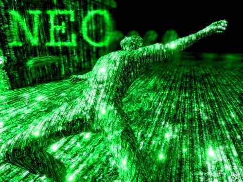 Matrix - My own-made MAtrix wallpaper