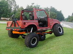 foot, car, tire, jimny - looking good