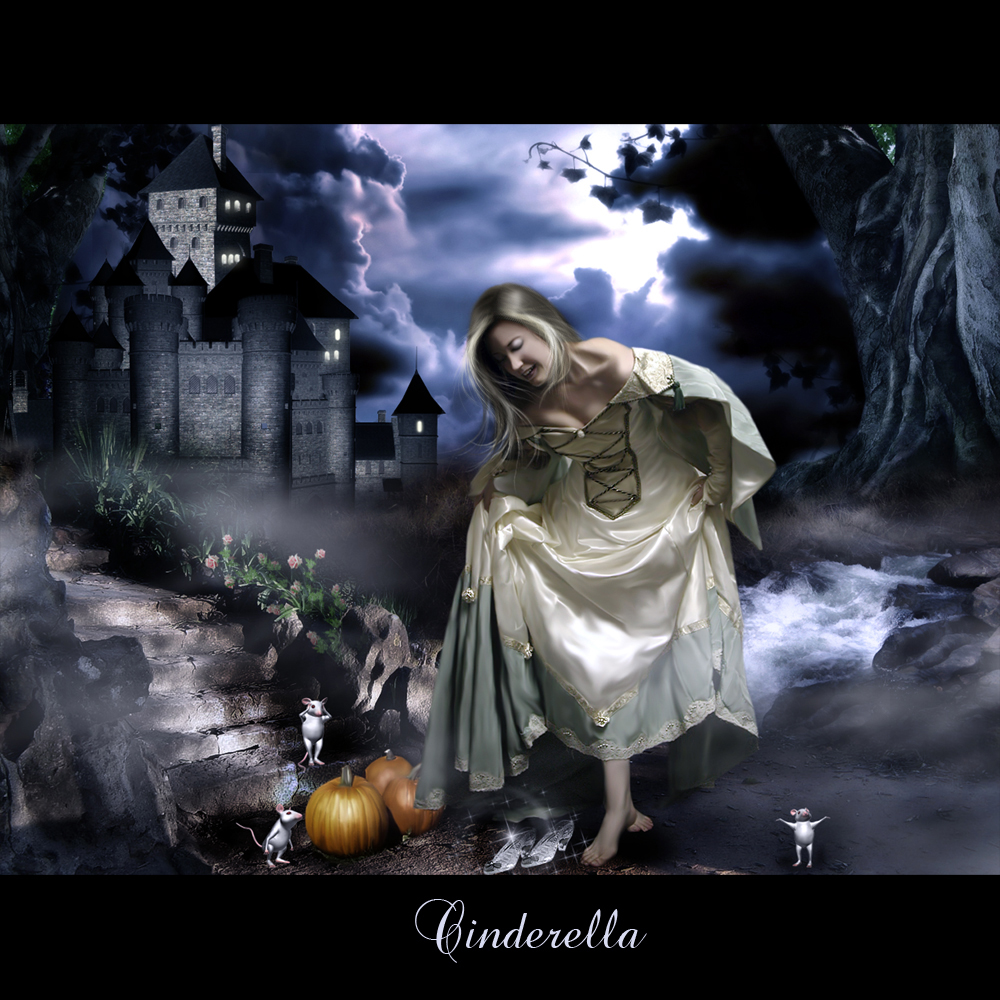 Cinderalla - An excerpt from 'The Prophet' by Kahlil Gibran  Then said Almitra, Speak to us of Love. And he raised his head and looked upon the people, and there fell a stillness upon them. And with a great voice he said:  When love beckons to you, follow him, Though his ways are hard and steep. And when his wings enfold you yield to him, Though the sword hidden among his pinions may wound you. And when he speaks to you believe in him, Though his voice may shatter your dreams as the north wind lays waste the garden.  For even as love crowns you so shall he crucify you. Even as he is for your growth so is he for your pruning. Even as he ascends to your height and caresses your tenderest branches that quiver in the sun, So shall he descend to your roots and shake them in their clinging to the earth. Like sheaves of corn he gathers you unto himself. He threshes you to make you naked. He sifts you to free you from your husks. He grinds you to whiteness. He kneads you until you are pliant: And then he assigns you to his sacred fire, that you may become sacred bread for God`s sacred feast.  All these things shall love do unto you that you may know the secrets of your heart, and in that knowledge become a fragment of Life`s heart.  But if in your fear you would seek only love`s peace and love`s pleasure, Then it is better for you  that you cover your nakedness and pass out of love`s threshing floor, Into the seasonless world where you shall laugh, but not all of your laughter,  and weep, but not all of your tears.  Love gives naught but itself and takes naught but from itself, Love possesses not nor would it be possessed: For love is sufficient unto love.   When you love you should not say, 'God is in my heart,' but rather, 'I am in the heart of God.' And think not you can direct the course of love, for love, if it finds you worthy, directs your course.  Love has no other desire but to fulfill itself. But if you love and must needs have desires, let these be your desires: To melt and be like a running brook that sings its melody to the night. To know the pain of too much tenderness. To be wounded by your own understanding of love; And to bleed willingly and joyfully. To wake at dawn with a winged heart and give thanks for another day of loving: To rest at the noon hour and meditate love`s ecstasy: And then to sleep with a prayer for the beloved in you heart and a song of praise upon you lips.