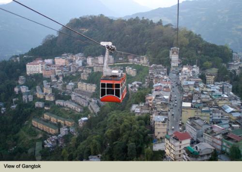 Gangtok,capital of Sikkim,India - Gangtok