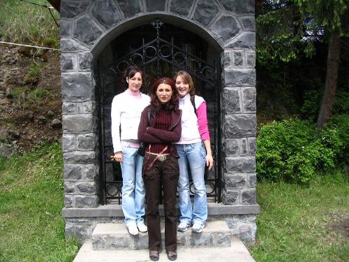 the class - me and two of my pupils