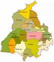 Map of Punjab - Map of Punjab