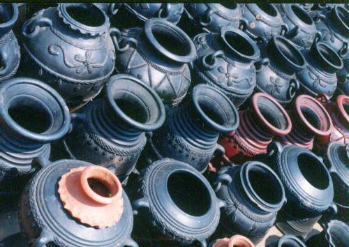 LET ME THE CLAY IN THE HANDS OF GOD - Clay after going into the hands of the potter.