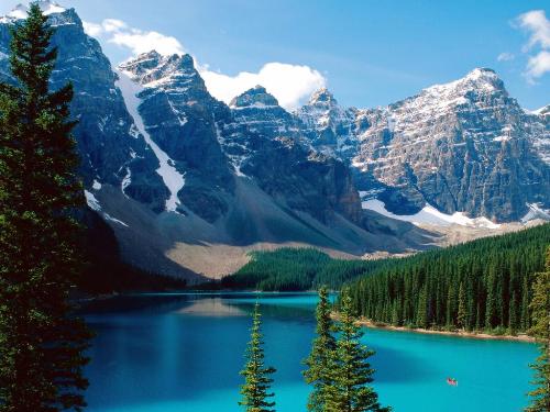 Moraine Lake, Banff National Park, Canada - 1600 - Destination - Moraine Lake, Banff National Park, Canada - 1600............ Best locations from around the world ... Truly an adventurer's paradise...High Resolution Photography