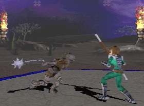 Iron & Blood - Iron & Blood http://www.gamespot.com/ps/action/ironandblood/index.html One would think a game bearing the Advanced Dungeons and Dragons license would at least be mildly entertaining. Instead, gamers get just a fighting game - and a bad one at that. If one word had to be used to sum up Iron and Blood, 'laughable' would fit just fine.