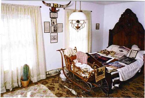 Wyatt Earp&#039;s Birthplace - Wyatt Earp, born in Monmouth, Illinois, (my home town), probably in this bedroom.  The house is still as it was then.