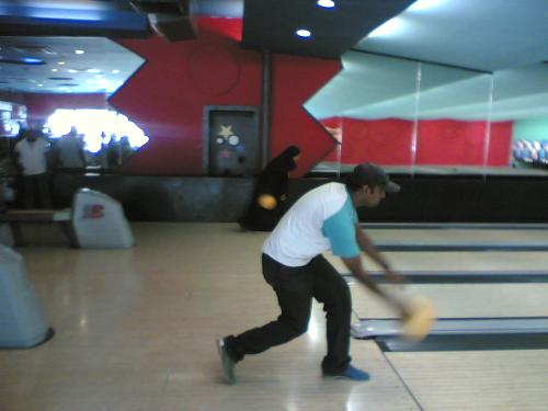 Me Bowling - This was take in at star city