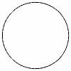 Circle - Having anxiety is like running around the inside of a circle, there is no end, no way off.