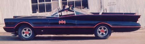 The Original Batmobile - The original Batmobile used in the TV series of the 1960s.