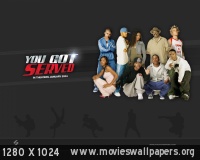 u got served - YOU GOT SERVED follows the competitive world of street dancing where crews battle each other for money and respect. Elgin (Marques Houston of IMX) and David (Omarion of B2K) are best friends and leaders of the best dance crew in the area. When another town's top group challenges them to a battle, David and Elgin # along with their buddies (Raz B, J Boog and Lil' Fizz of B2K) must create and perfect the most cutting edge moves in order to remain on top. The stakes are raised as friends double-cross each other and true motives are revealed. When the biggest battle comes to town, David and Elgin must work past their differences to prove that they are still the best crew on the streets. Jennifer Freeman, Meagan Good and Steve Harvey co-star. -- anonymous
