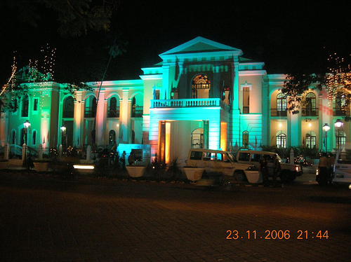 IFFI 2006 - OLD GMC lighten up for the film festival.. Itz really awesome..