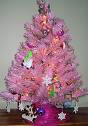 pink tree - Pink christmas tree