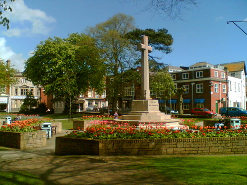 Park in Exmouth - I love the colors in this pic.