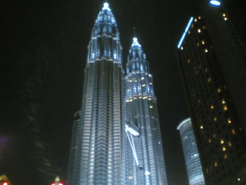 Petronas Twin Towers - Night view of Petronas Twin Towers.