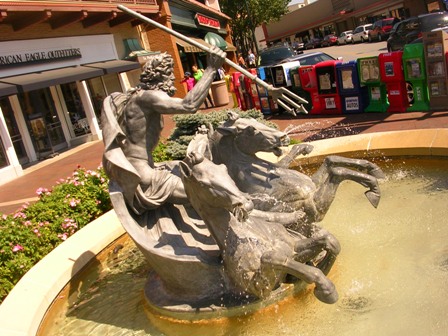Poseidon - a statue/fountain in kansas city