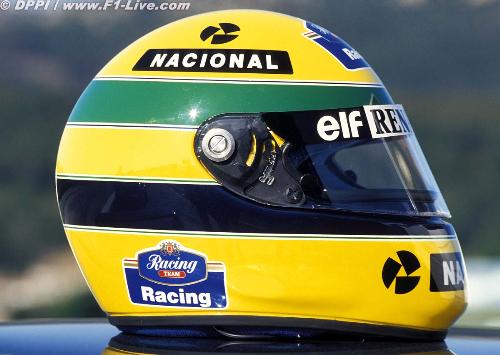 Senna's Helmet - Senna's Helmet
