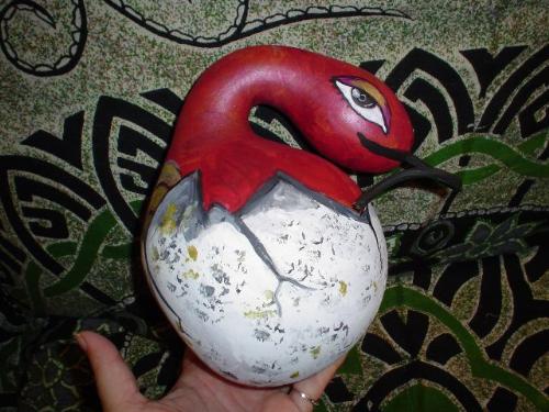 Dragon Egg - Acrylic painting.