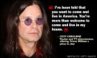 I listen to Ozzy's songs. - Ozzy Osbourne Rocks!!!