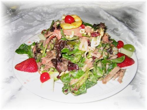 Fantasy Chicken Salad - It is my first time to see this one. I think this is a delicious one. Hmmm!