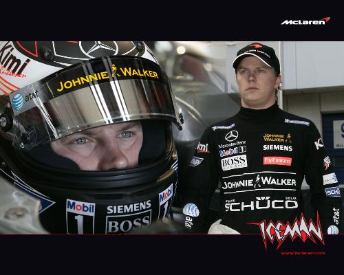 Kimi Riakkonen - mclarn driver
