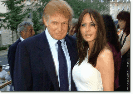 Donald Trump - Donald Trump and his hot wife
