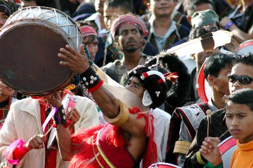 KHASI DRUMMERS,INDIA - CREATING WORLD RECORDS IN HIGHEST DRUMMERS IN MEGHALAYA,INDIA