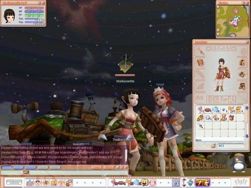 Flyffo01 - This is my character first outfit.