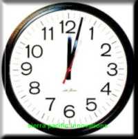 Clock for time