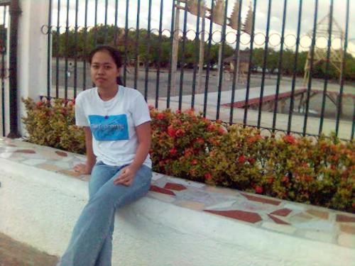 me - photo taken at mactan shrine, cebu, philippines
