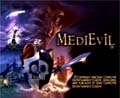 MediEvil - MediEvil http://www.gamespot.com/ps/adventure/medievil/index.html Sony's MediEvil takes place in a fictional Gallowmere, relaying the legend of a one Sir Daniel Fortesque. At one time, Sir Dan was Gallowmere's most esteemed knight, until he died fending off the evil sorcerer Zarok's battalion. As the fable goes, Sir Dan's demise wasn't of the heroic proportions of, say, William Wallace, but the king put on the big spin (for national security) and documented history as such. Well, Zarok didn't die back then, and now his magic brings Dan back accidentally, and incidentally, around the time that Zarok feels his new army of evil dead and plug-uglies is prepared to go at it once again. So, as Sir Dan, you're given a second chance to save the land, if you can live up to your own weighty reputation.