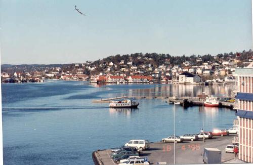 arendal - This is a view of the town and the fjord in arendal(norway). It looks so beautiful!!!