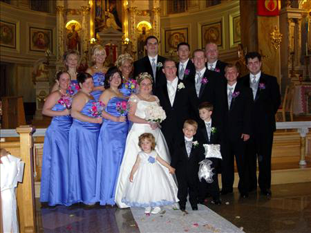 Bridal Party - The entire bridal party from my wedding right after the ceremony!