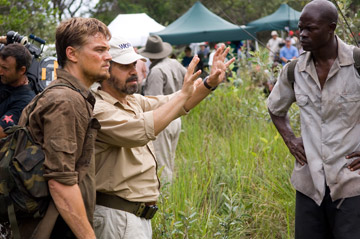 blood diamond -    Set against the backdrop of civil war and chaos in 1990's Sierra Leone, Danny Archer, a South African mercenary, and Solomon Vandy, a Mende fisherman are joined in a common quest to recover a rare pink diamond that can transform their lives. While in prison for smuggling, Archer learns that Solomon--who was taken from his family and forced to work in the diamond fields--has found and hidden the extraordinary rough stone. With the help of Maddy Bowen, an American journalist whose idealism is tempered by a deepening connection with Archer, the two men embark on a trek through rebel territory, a journey that could save Solomon's family and give Archer the second chance he thought he would never have.