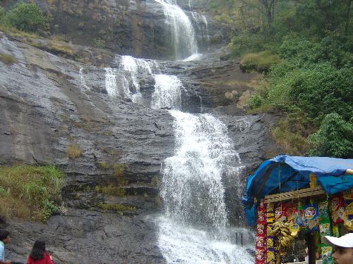 water fall - kerla munar- india - its nice fall