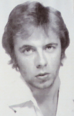 Carl Halling 1979 - This photograph was taken in about 1979, almost certainly in central London. At the time, I was at drama school, which is to say the Guildhall School of Music and Drama in the City of London. I was there from 1978-'79. Soon after leaving I found myself a job acting in a tour of the musical pantomime 'Sleeping Beauty'.