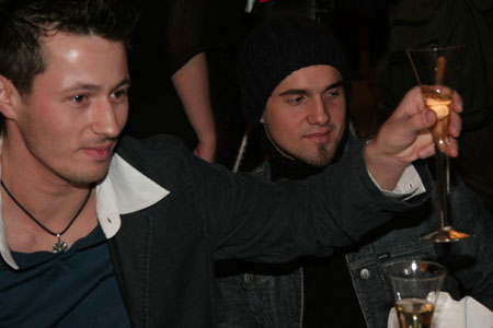 cici & robi - this 2 guys are my friends.they are members of a band music named SISTEM...I LIKE THEM