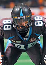 Sean Scott from the Philadelphia Soul - Head shot of Sean Scott, player of the Philadelphia Soul.