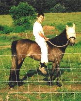 Mitch & Kharouf - My son and his horse.