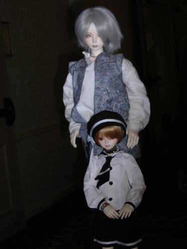 Dolls - Xander and freind at Bakuratsu Con