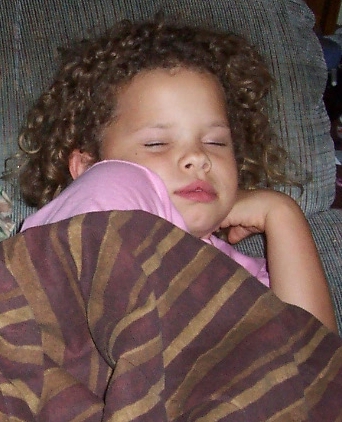 More Beauty Sleep - My little Angel getting her beauty sleep