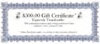 Gift Certificate! - I love gift certificate.