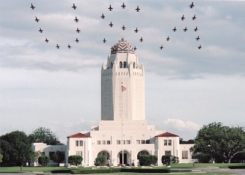 Jet Formation  - Jet formation that says USA taken in San Antonio.  Patriotic and a tribute to the military.