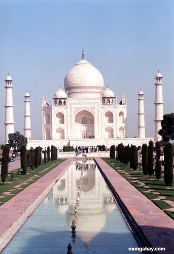 Taj Mahal - one of the eight wonders of the world