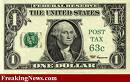 dollar -   a one dollar note