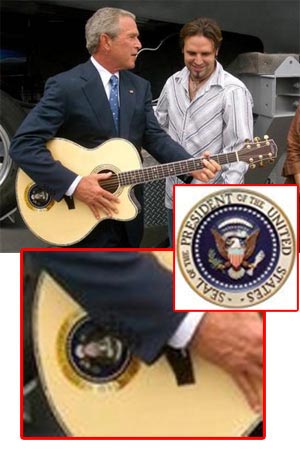 bush guitar_playing - Bush - President of USA