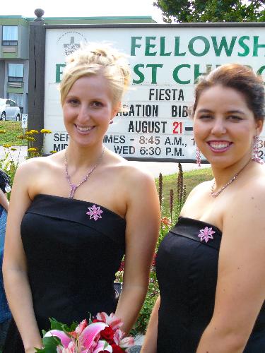 Laurie and Carla - My sister and my best friend.