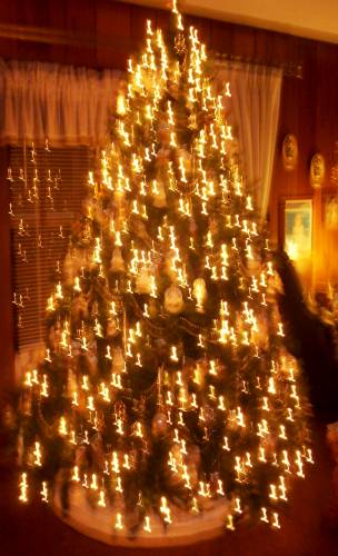 Christmas Tree - The tree at my MIL's a few years ago