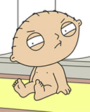 STEWIE FROM FAMILY GUY - I love stewie,he is awesome..lol